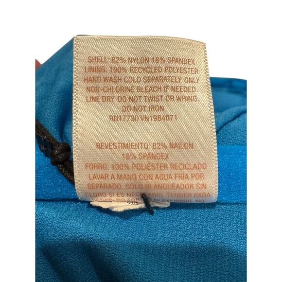 NWT Target Shade & Shore Small (4-6) Strapless Blue One Piece Swimsuit Cheeky - Picture 10 of 10